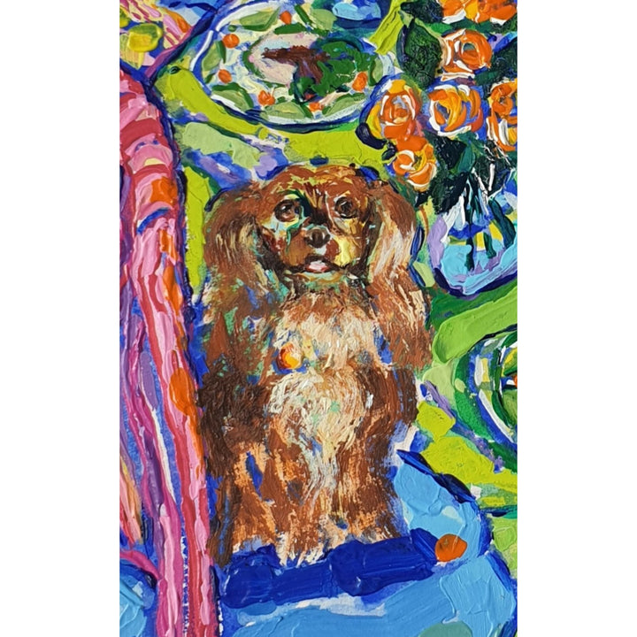 2 King Charles Spaniels